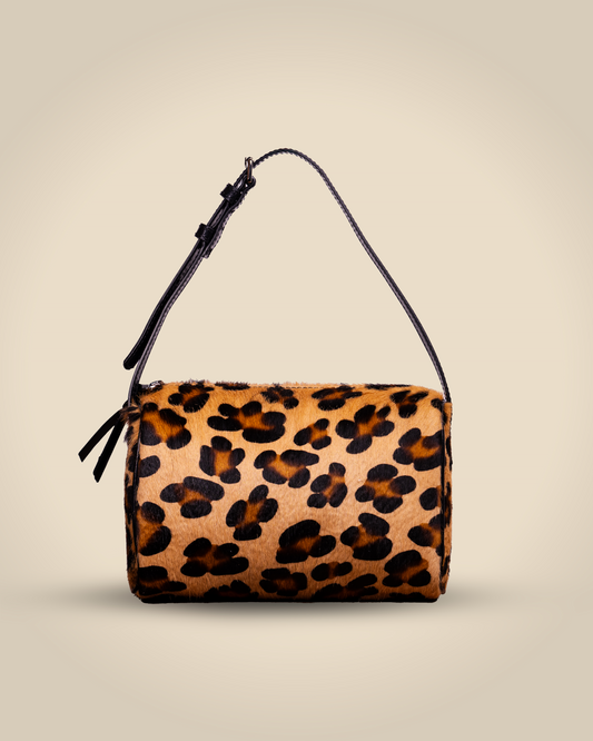 The Lafayette- Leopard Hair Calf