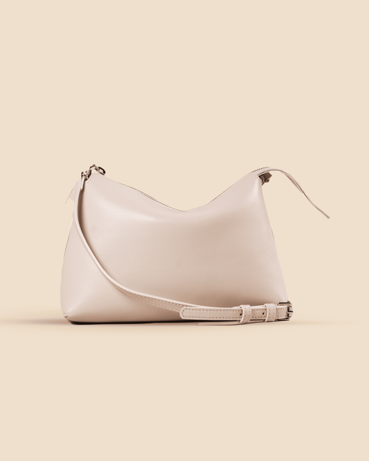 The Hudson Clutch- Almond